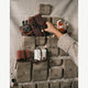 ferm LIVING - Weihnachtsbaum Adventskalender aus Baumwollmix in Natur - 50 x 69 cm - 5704723305071 - littlehipstar.com