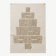ferm LIVING - Weihnachtsbaum Adventskalender aus Baumwollmix in Natur - 90 x 125 cm - 5704723305088 - littlehipstar.com