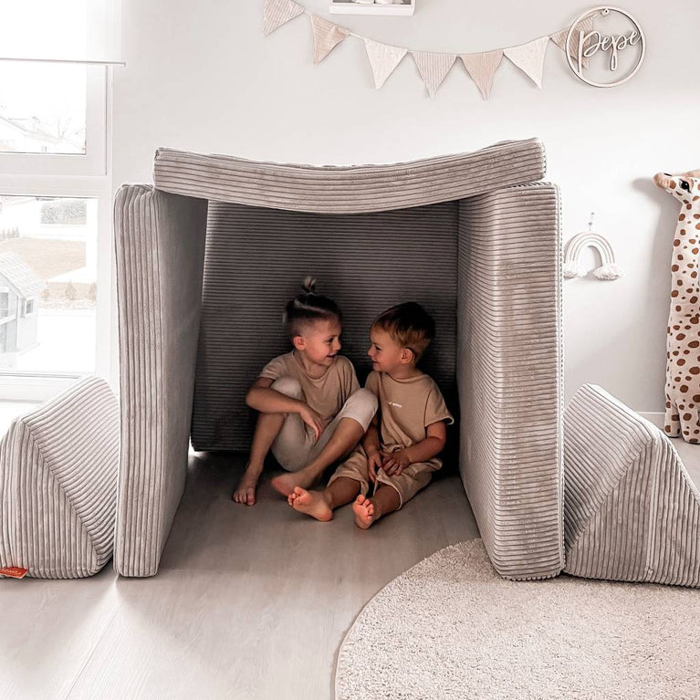 Funzy - Spielsofa - Cord Collection - Creme Beige - 4260771831067 - littlehipstar.com