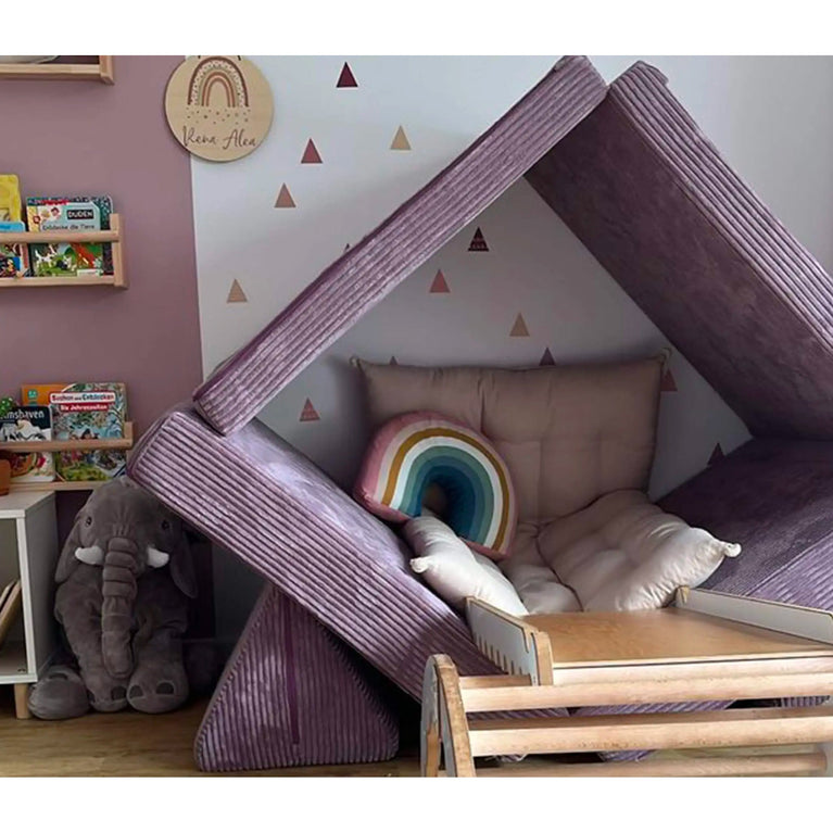 Funzy - Spielsofa - Cord Collection - Lavendel Lila - 4260771831081 - littlehipstar.com