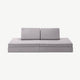 funzy - Spielsofa - Velours Collection - Mond Grau - 4260771830008 - littlehipstar.com