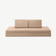 funzy - Spielsofa - Velours Collection - Erdnuss Beige - 4260771830077 - littlehipstar.com
