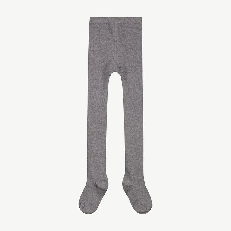 Gray Label - Gerippte Strumpfhose aus Bio-Baumwollmix - Grau Melange - 8719429029043 - littlehipstar.com