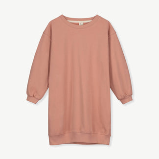 Gray Label - Kleid aus Bio-Baumwollfleece - Grau Melange - 8719429084776 - littlehipstar.com