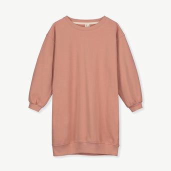 Gray Label - Kleid aus Bio-Baumwollfleece - Grau Melange - 8719429084776 - littlehipstar.com
