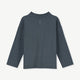 Gray Label - Langarmshirt mit Rollkragen aus Bio-Baumwolljersey in Blaugrau - Blaugrau - 8719429085322 - littlehipstar.com