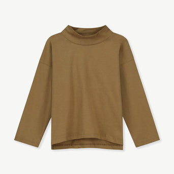 Gray Label - Langarmshirt mit Rollkragen aus Bio-Baumwolljersey in Peanut - Peanut - 8719429085469 - littlehipstar.com