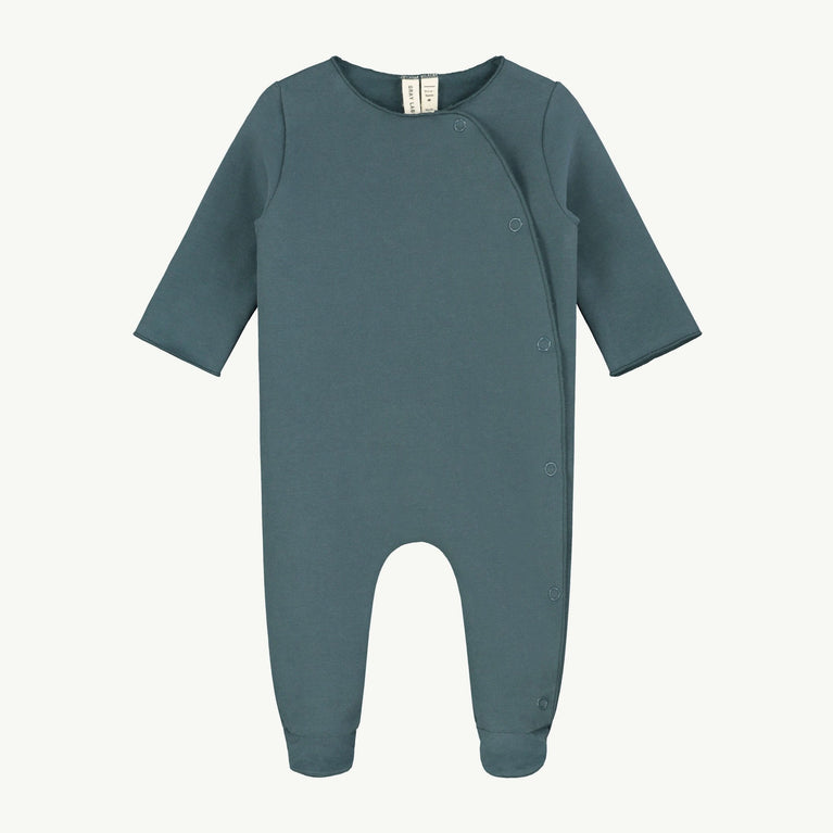 Gray Label - Newborn Strampler aus Bio-Baumwollfleece - Blaugrau - 8719429047337 - littlehipstar.com