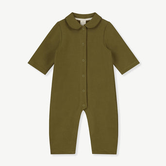 Gray Label - Overall mit Bubikragen aus Bio-Baumwollfleece - Rustic Clay - 8719429084950 - littlehipstar.com
