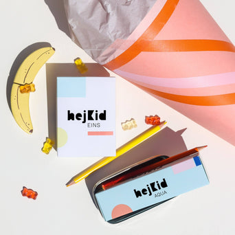 Hejkid - EINS Armbanduhr für Kinder - Banana - 4270003301749 - littlehipstar.com