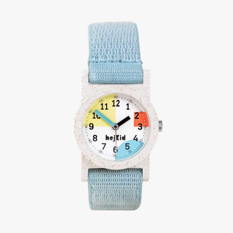 Hejkid - EINS Armbanduhr für Kinder - Aqua - 4270003301701 - littlehipstar.com