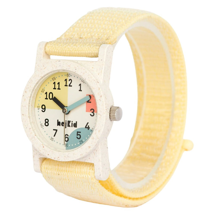 Hejkid - EINS Armbanduhr für Kinder - Banana - 4270003301749 - littlehipstar.com