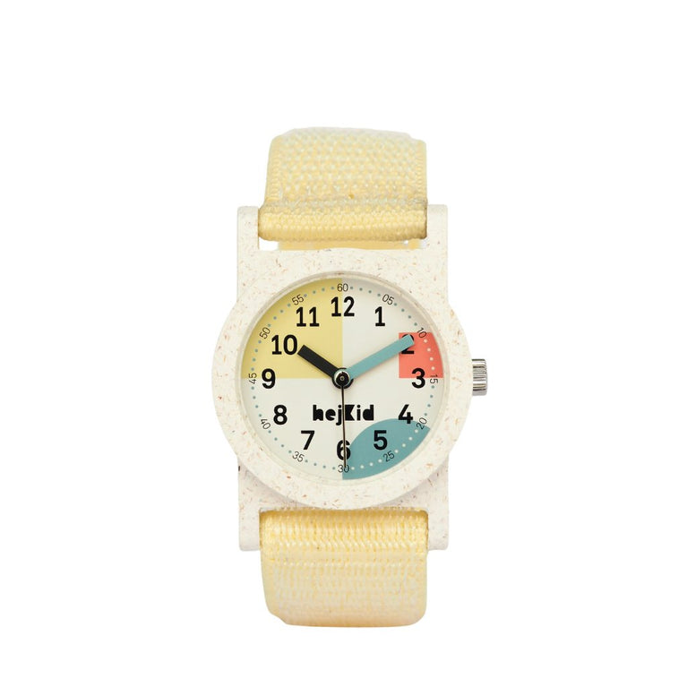 Hejkid - EINS Armbanduhr für Kinder - Banana - 4270003301749 - littlehipstar.com