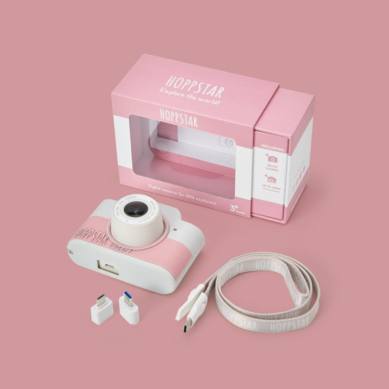 Hoppstar - Expert Digitalkamera für Kinder mit Selfiekamera - Blush - 9180013128944 - littlehipstar.com