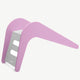 Jupiduu - Holzrutsche Pink Rabbit in Pink - 634543685570 - littlehipstar.com