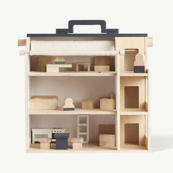 Kids Concept - Aiden Tragbares Puppenhaus aus Holz - 7340028729297 - littlehipstar.com