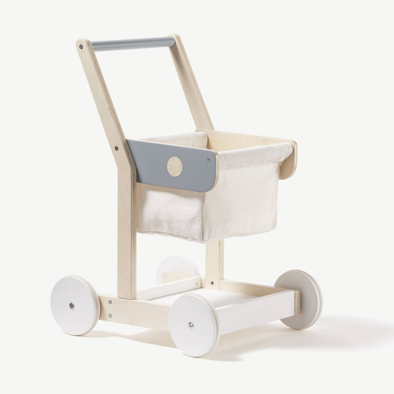 Bistro Einkaufswagen aus Holz