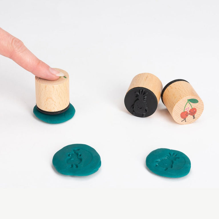 Knetä - KNETÄ® Fruitz Stempel aus Holz - 6er-Set - 4260719670048 - littlehipstar.com
