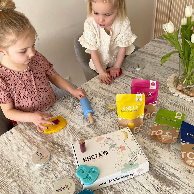 Knetä - KNETÄ® Knetmasse Geschenkset Feenzauber - 4x 125g - 4270000692956 - littlehipstar.com