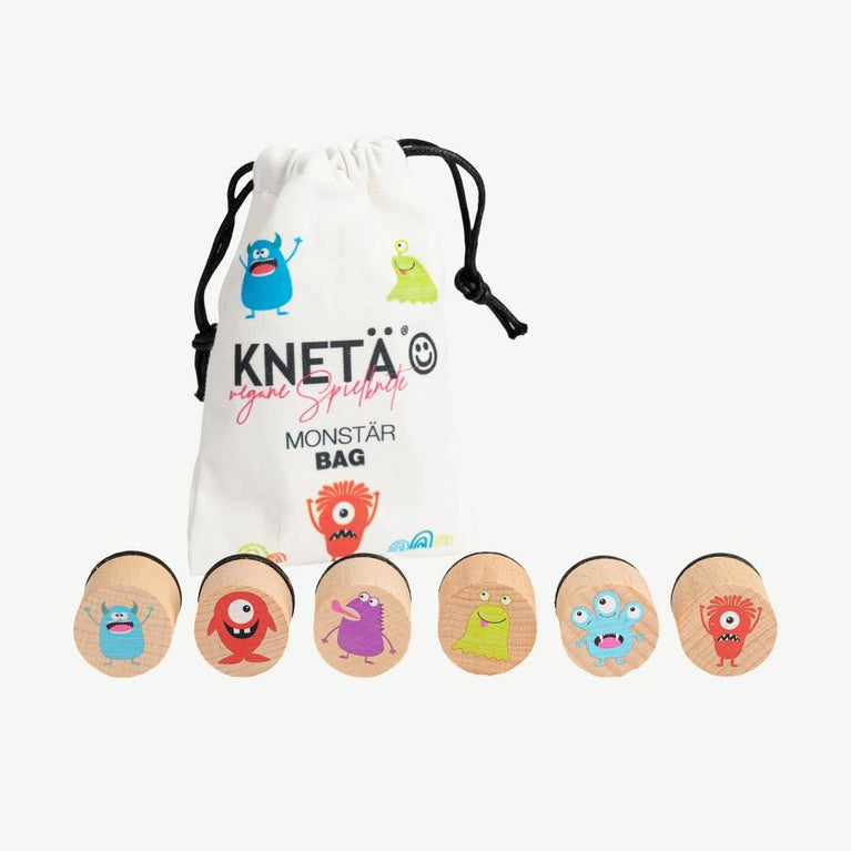 Knetä - KNETÄ® Monstär Stempel aus Holz - 6er-Set - 4260719670055 - littlehipstar.com