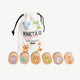 Knetä - KNETÄ® Zoo Animäls Stempel aus Holz - 6er-Set - 4260719670031 - littlehipstar.com