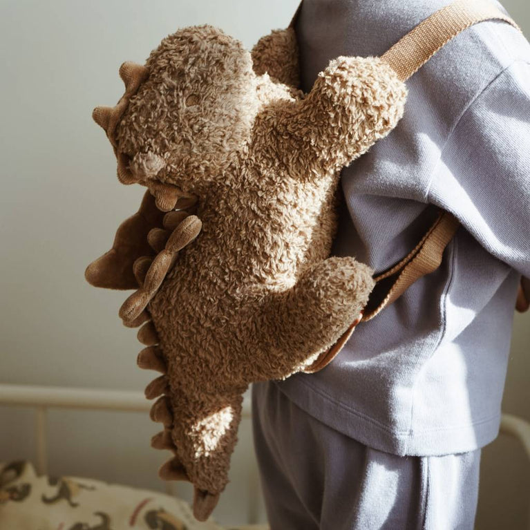 Drache Kinderrucksack aus Bio-Baumwolle