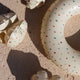 Konges Sloejd - Hearts Schwimmreifen in Creme - Ø 50 cm - 5715404052948 - littlehipstar.com