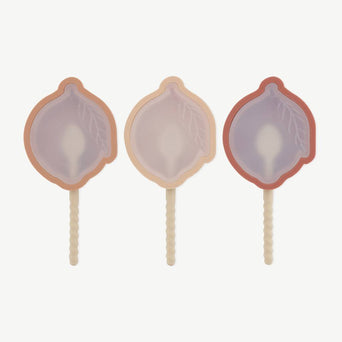 Konges Slojd - 3 PACK ICE CREAM MOLDS LEMON - Blau - 5715404055673 - littlehipstar.com