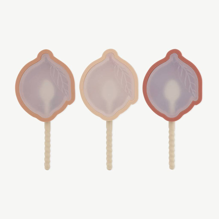 Konges Slojd - 3 PACK ICE CREAM MOLDS LEMON - Blau - 5715404055673 - littlehipstar.com