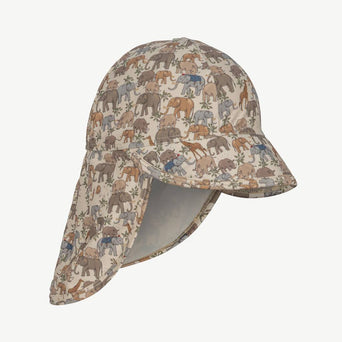 Konges Slojd - Aster Safari Sonnenhut in Beige - 6-9 Monate - 5715404096850 - littlehipstar.com