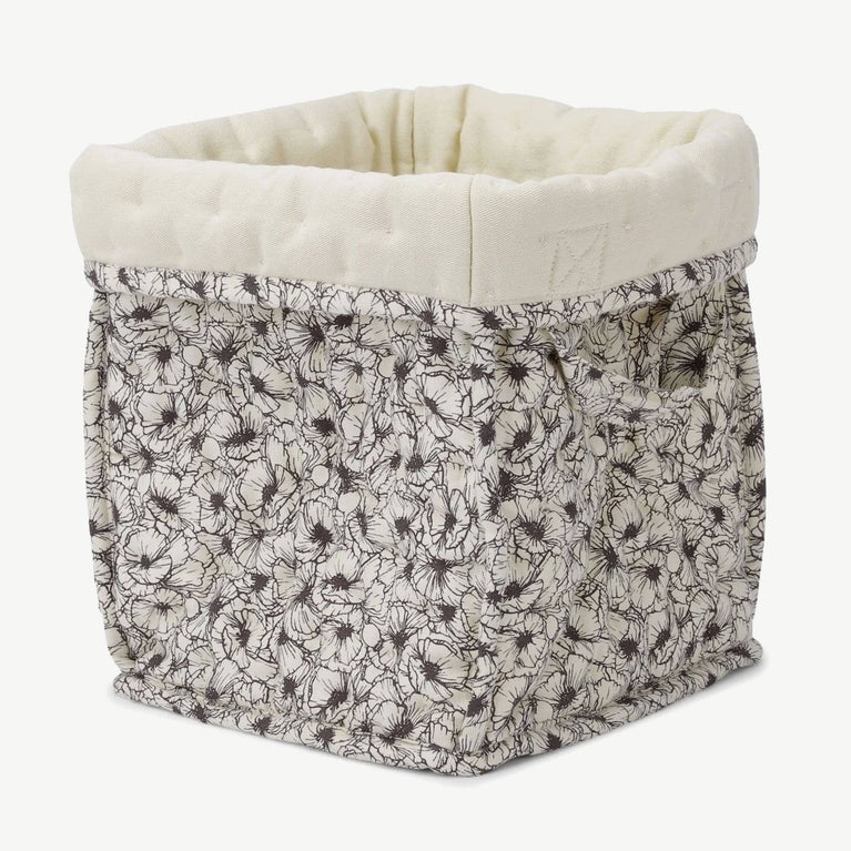 Konges Slojd - Aufbewahrungsbox aus Bio-Baumwolle - Magnolien - 5712982339195 - littlehipstar.com