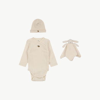 Konges Slojd - Baby Geschenkset aus Bio-Baumwolle - 3 Teile - 0-1 Monate - 5715404158107 - littlehipstar.com