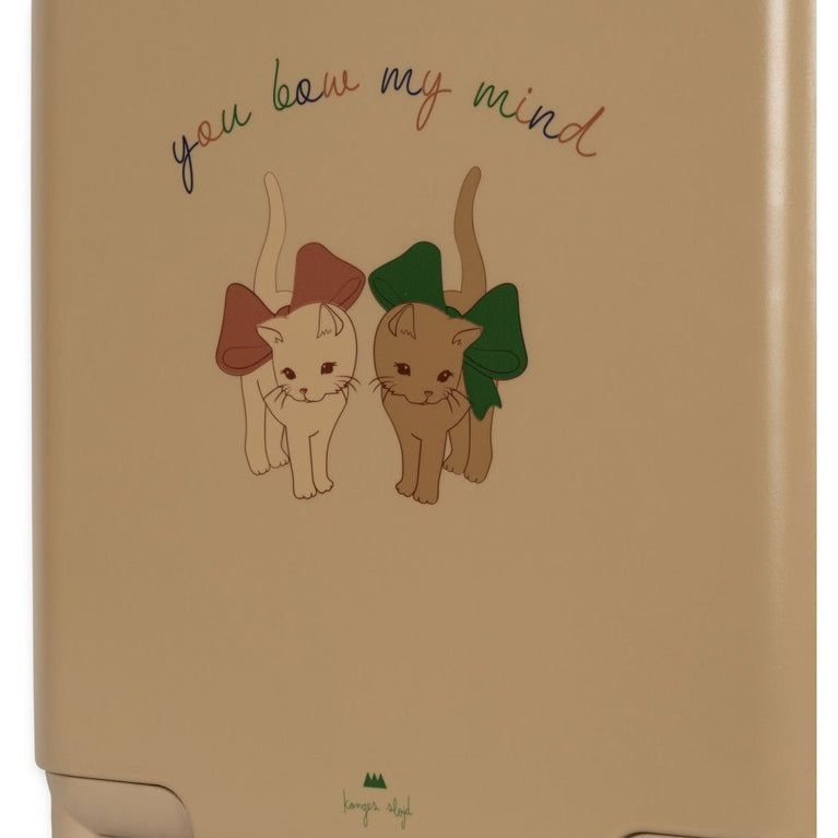 Konges Slojd - Bow Kitty Kinderkoffer Trolley - 5715404125284 - littlehipstar.com