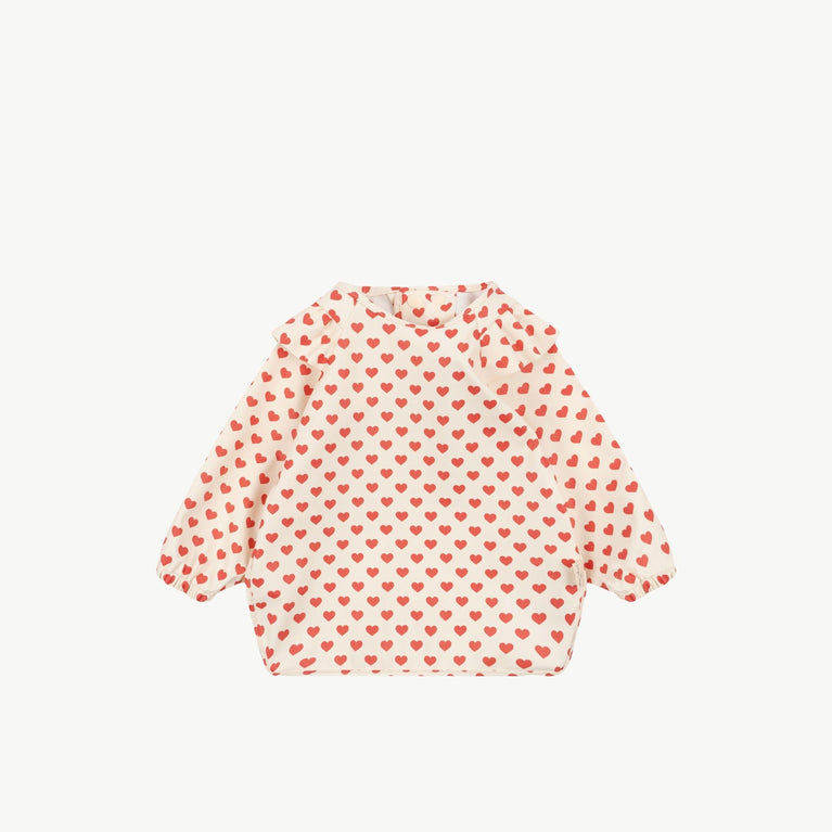 Konges Slojd - Coeur Rouge Wasserabweisende Ärmellätzchen - 2er-Set - 6-12 Monate - 5715404144919 - littlehipstar.com