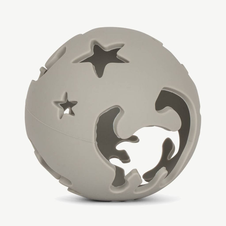 Dino Beißring Ball aus Silikon - 2er-Set