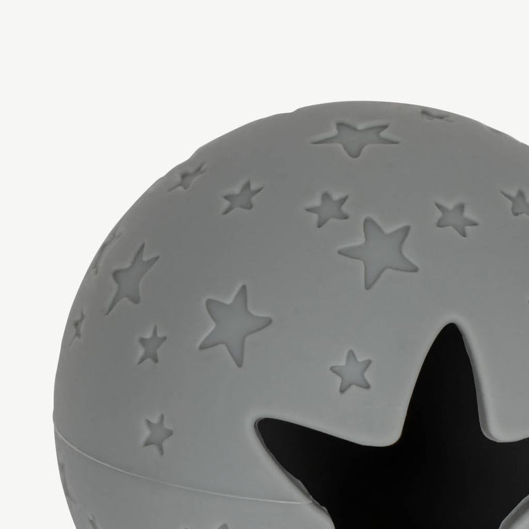 Dino Beißring Ball aus Silikon - 2er-Set