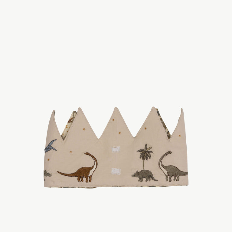 Konges Slojd - Dino Geburtstagskrone aus Baumwolle - 5715404157834 - littlehipstar.com
