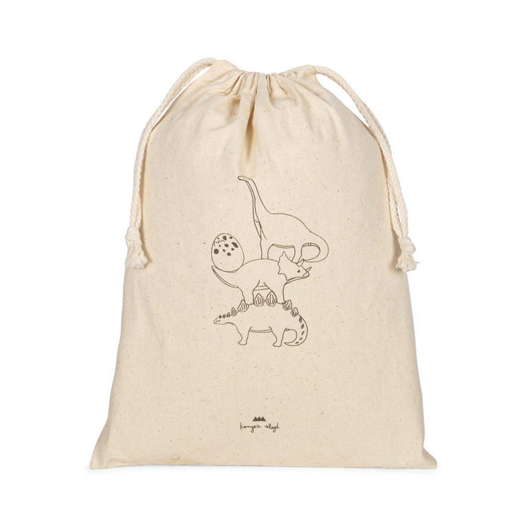 Konges Slojd - Dino Stapeltiere aus Holz - 8 Teile - 5715404069601 - littlehipstar.com