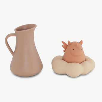 Einhorn Badespielzeug aus Silikon - 3tlg. Set