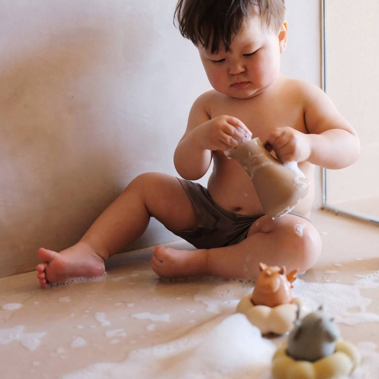 Einhorn Badespielzeug aus Silikon - 3tlg. Set