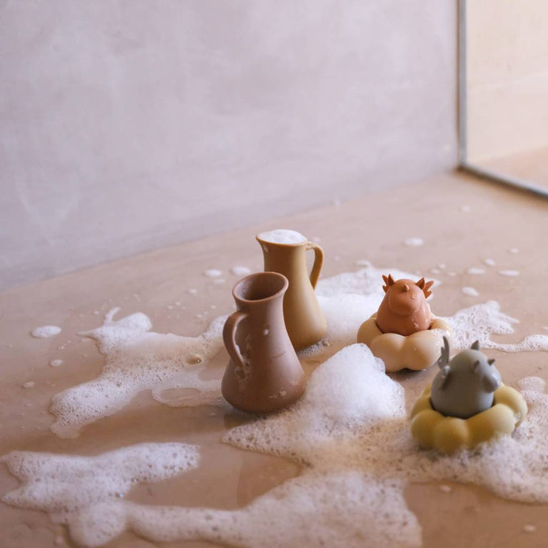 Einhorn Badespielzeug aus Silikon - 3tlg. Set