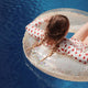 Konges Slojd - Hearts Schwimmreifen in Transparent - Ø 100 cm - Nude - 5715404094153 - littlehipstar.com