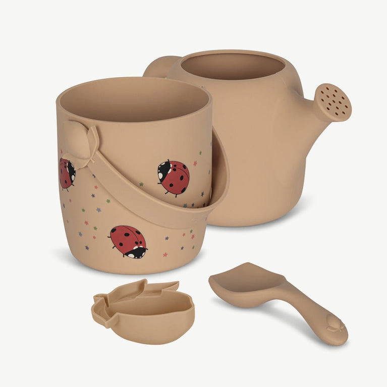 Konges Slojd - Ladybug Sandspielzeug aus Silikon - 4tlg. Set - 5715404094078 - littlehipstar.com