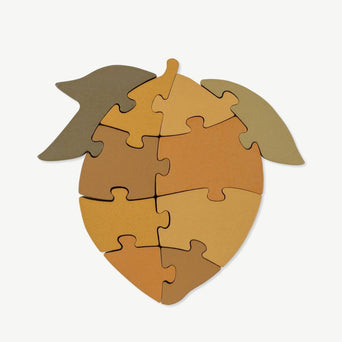 Konges Slojd - Lemon Puzzle aus Holz - 10 Teile - 5715404052313 - littlehipstar.com