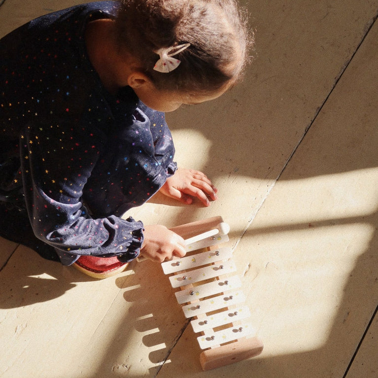 Konges Slojd - Lemon Spielzeug Xylophon aus Holz - 5715404048675 - littlehipstar.com