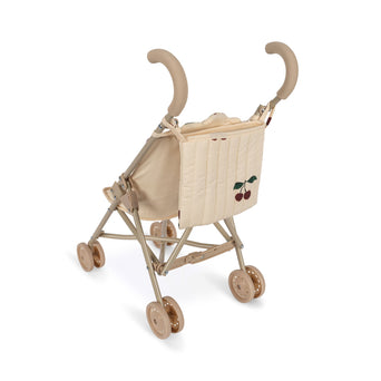 Konges Slojd - Ma Grande Cerise Glitter Puppenbuggy mit Bezug aus Bio-Baumwolle - 5715404087704 - littlehipstar.com