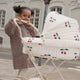 Konges Slojd - Ma Grande Cerise Glitter Puppenwagen mit Bezug aus Bio-Baumwolle - 5715404126021 - littlehipstar.com