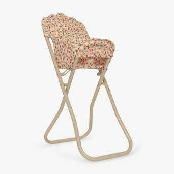 Konges Slojd - Marguerit Berry Puppen-Hochstuhl mit Bezug aus Baumwolle - 5715404133739 - littlehipstar.com