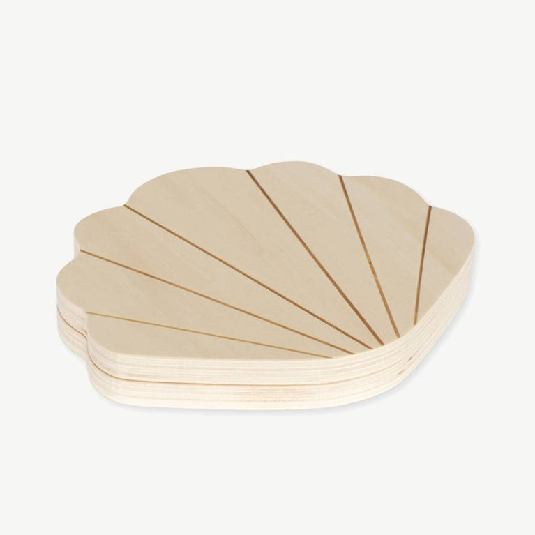 Konges Slojd - Meerestiere Puzzle aus Holz - 5 Teile - 5712982997449 - littlehipstar.com