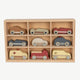 Konges Slojd - Mini Spielzeug Autos aus Holz - 9 Stück - 5715404133449 - littlehipstar.com